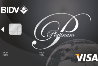 Đăng ký thẻ tín dụng BIDV Visa Platinum